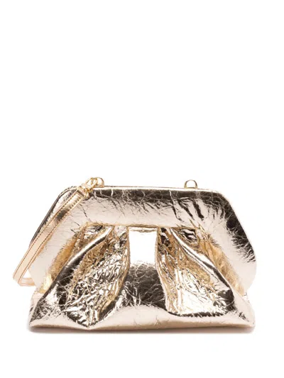 Themoirè Golden Gea Pineapple Clutch
