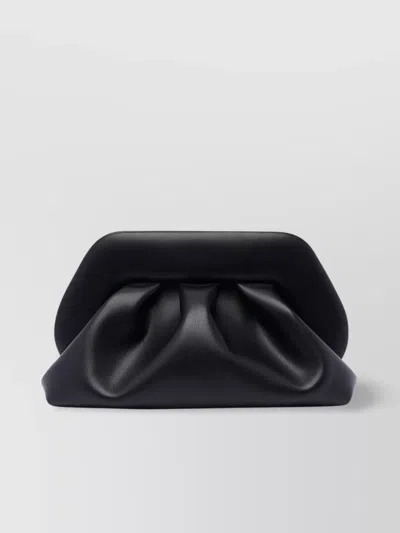 Themoirè Hand Clutch Bag Adaptable Strap