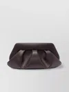 Themoirè Hand Pleated Rectangular Cross-body Bag In Blue