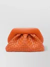 Themoirè Hand Woven Detachable Strap Structured Frame