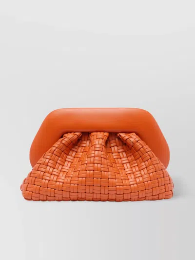 Themoirè Hand Woven Detachable Strap Structured Frame
