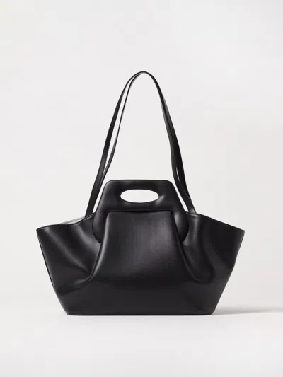 Themoirè Handbag  Woman Color Black