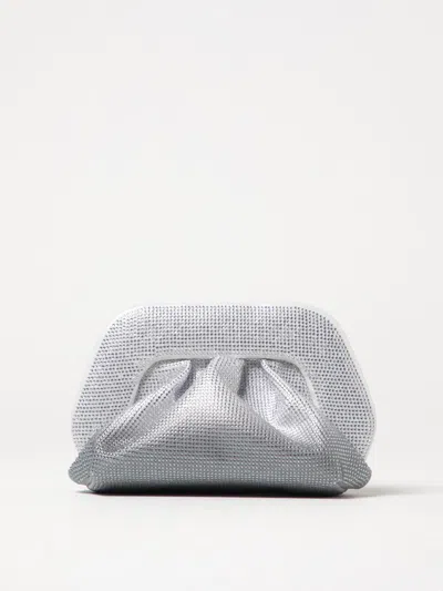Themoirè Handbag  Woman Color Silver