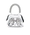 Themoirè Handbag In White