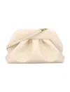 Themoirè Tia Vegan Fabric Clutch In White