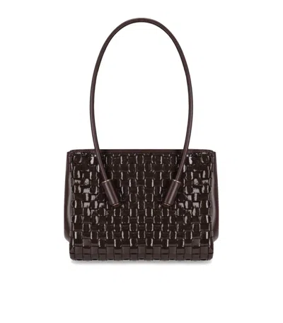 Themoirè Leila Naplak Fondant Shopping Bag In Brown