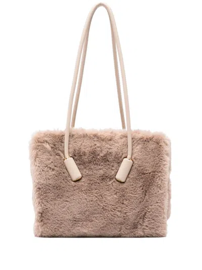 Themoirè Leila Shoulder Bag In Neutrals