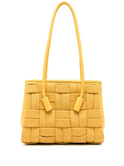 Themoirè Leila Tote Bag In Yellow