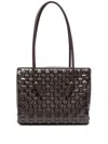 Themoirè Leila Shoulder Bag In Brown