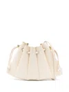 Themoirè Light Beige Dafne Bucket Bag