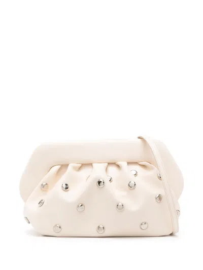 THEMOIRÈ LIGHT BEIGE TIA CLUTCH BAG