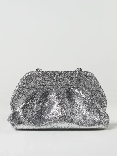 Themoirè Mini Bag  Woman Color Silver