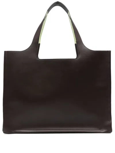 Themoirè Morea Tote Bag In 褐色