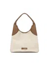 Themoirè Ninfa Shoulder Bag In Natural, Brown