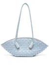 Themoirè Olimpia Naplak Shoulder Bag In Blue