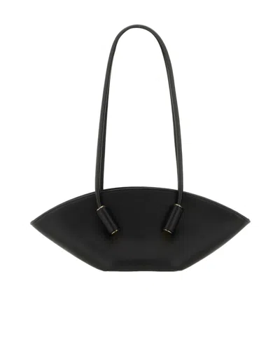 Themoirè Olimpia Shoulder Bag In Black