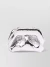 Themoirè Clutch "emera" In Silver