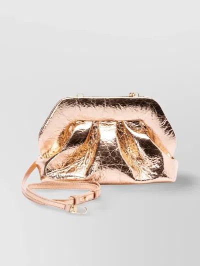 THEMOIRÈ PINEAPPLE FABRIC SHOULDER BAG