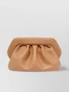 Themoirè Pleated Cross-body Bag Adaptable Strap
