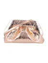 Themoirè Rose Gold Gea Clutch In Rose Gold