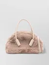 Themoirè Selene Faux-fur Tote With Adjustable Strap