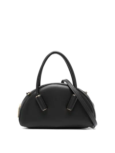 Themoirè Selene Vegan Fabric Bag In Black
