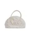 Themoirè Shell-colored Eco Fur Trunk In Multi