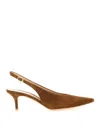 Themoirè Shoe Robbie Sling In Brown