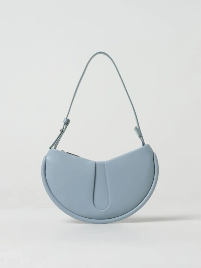 Themoirè Shoulder Bag  Woman Color Blue