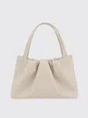 Themoirè Athena Shoulder Bag In Vegan Leather In Blush Pink