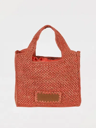 Themoirè Shoulder Bag  Woman Color Coral