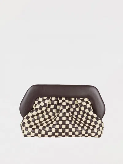 Themoirè Shoulder Bag  Woman Color Ebony