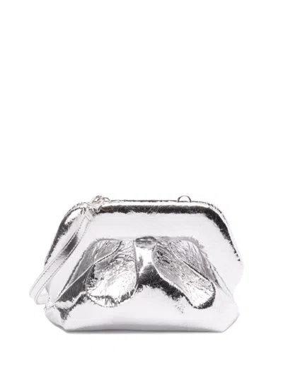 THEMOIRÈ SILVER GEA PINEAPPLE CLUTCH