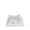 Themoirè Tia Weaved Laminated Shoulder Bag