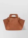Themoirè Straw Shoulder Bag Two Handles