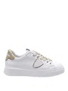 Themoirè Zapatillas - Blanco In White