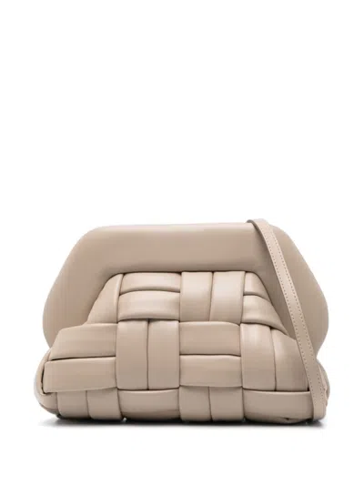 Themoirè Tia Clutch Bag In 中性色
