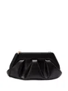 Themoirè Tia Clutch Bag In Black