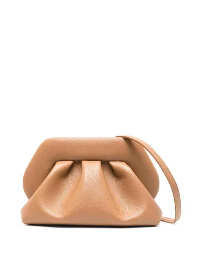 Themoirè Tia Clutch Bag In Cream