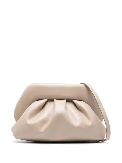 Themoirè Tia Clutch Bag In Neutrals