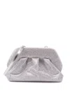 Themoirè Gea Strass Bag In Silver