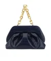 Themoirè Tia Croco Tote Bag In Black