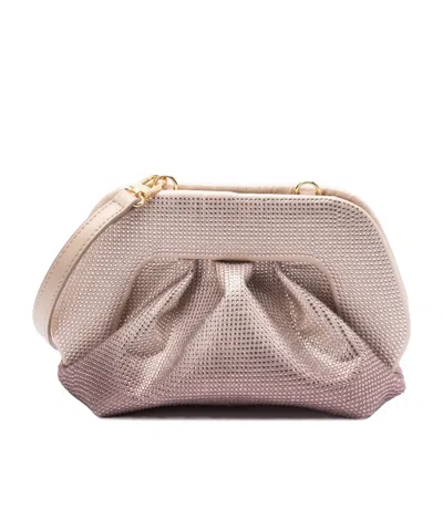 Themoirè Tia Cross Body Bag In Nude