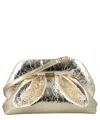 Themoirè Tia Pineapple Clutch In Gold