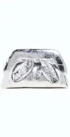 Themoirè Tia Pineapple Clutch Tia Pineapple Silver In Tia Pineapple Silver