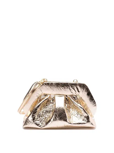 Themoirè Tia Pineapple Cross Body Bag In Gold