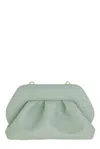 Themoirè Tia Strapped Clutch Bag In Glacier