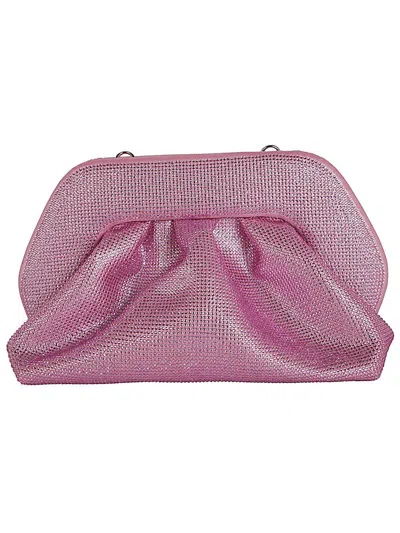 Themoirè Tia Strass Bag In Pink & Purple