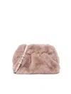 THEMOIRÈ TIA TEDDY EFFECT SHOULDER BAG