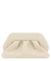 Themoirè Tia Vegan Clutch In Beige